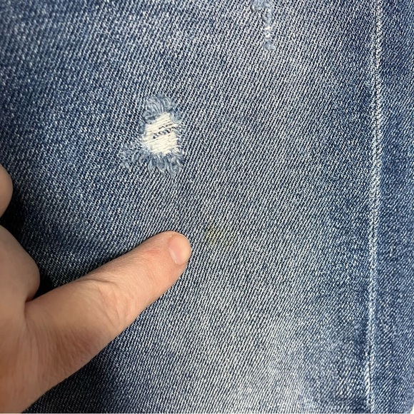 McGuire Valletta straight crop jeans with raw hem size 25 - Picture 6 of 11